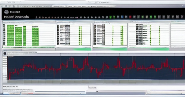 A forex trader analyzing charts