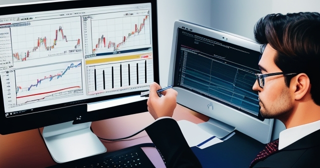 A compass guiding through forex markets