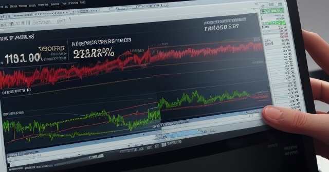 Forex market currents illustration