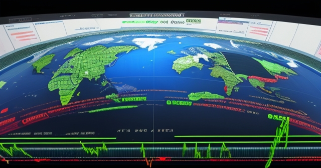 Visual comparison of Forex and stocks