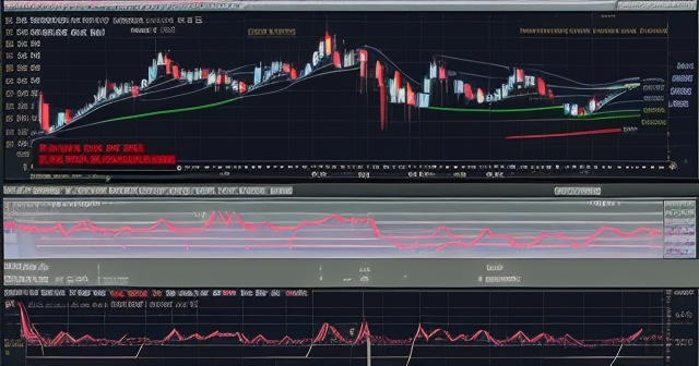 Close up of forex trading platform