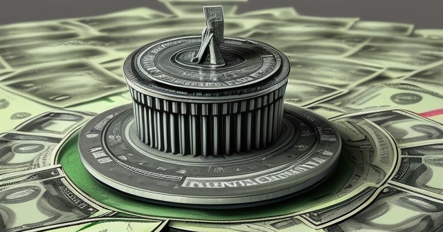 Abstract representation of economic recovery