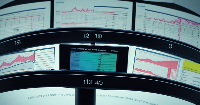 A focused trader monitoring global market news