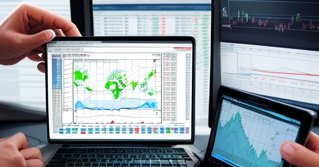 Traders analyzing forex charts