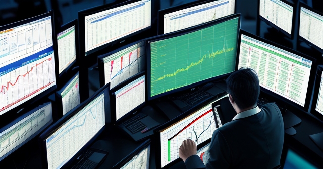 A group discussion among traders sharing insights