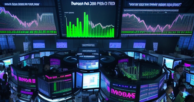 Dynamic stock market visuals