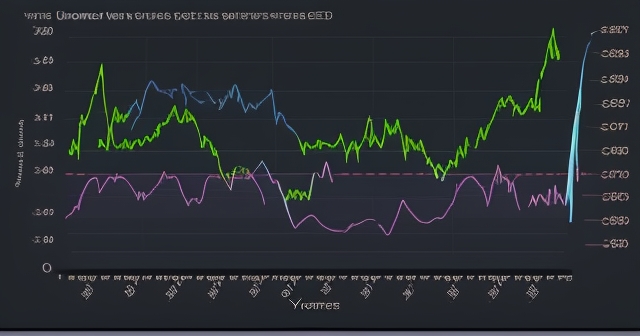 Graph showing bond yields and economic health