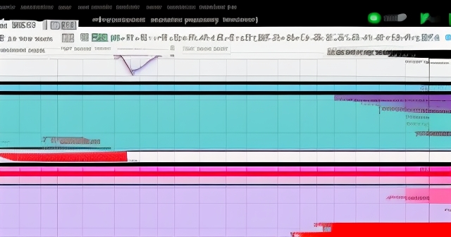 Colorful candlestick patterns
