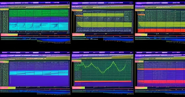 Stock market trendlines
