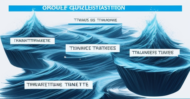 Waves symbolizing market volatility