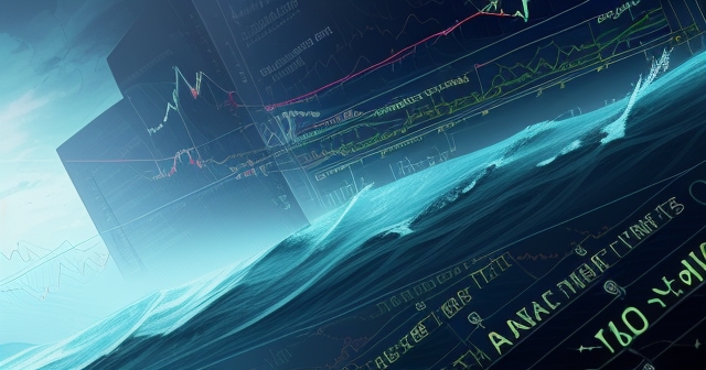 Traders in a busy market environment