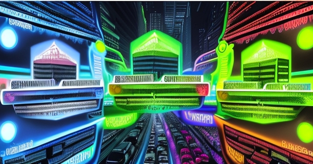 Animated illustration of trade exchanges between nations