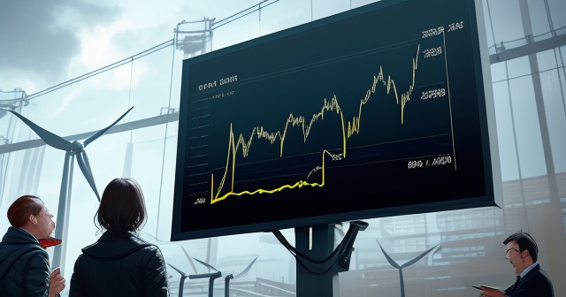 Traders discussing strategies in a bustling market environment