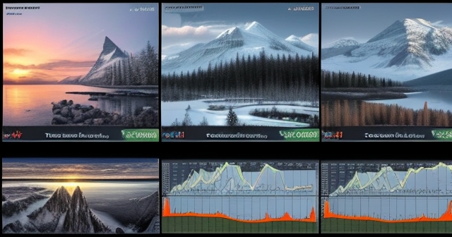 Visual representation of trading signals