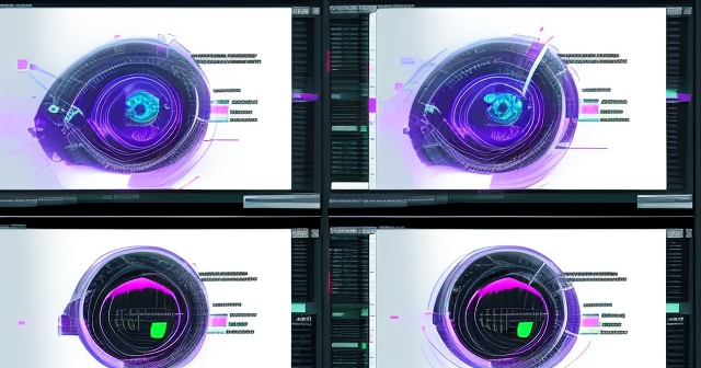 Illustration of algorithmic trading interface with market charts and EAs