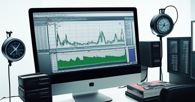 Dynamic visuals of moving averages intersecting