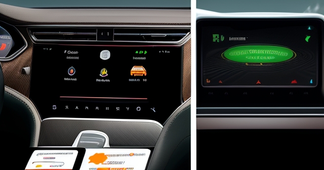 Powertrain icon warning on Tesla display