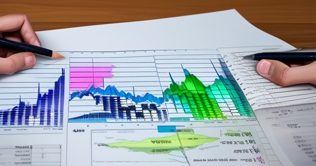 Investors analyzing market trends