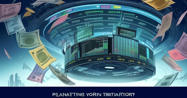 Depicting large-scale forex trading strategies