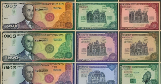 colorful currency charts