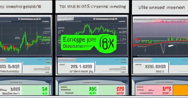 Chart showing GBP/USD exchange rate trends