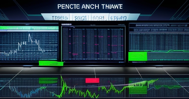digital screen showing halted stocks