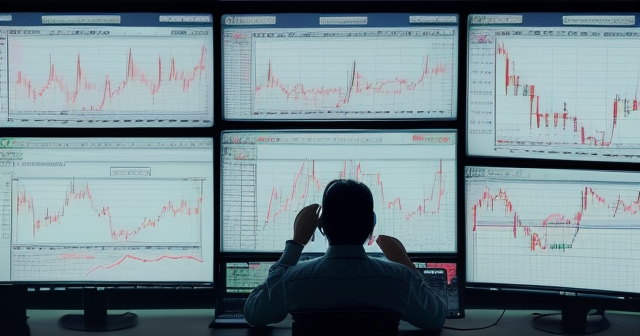 Digital display of fluctuating prices