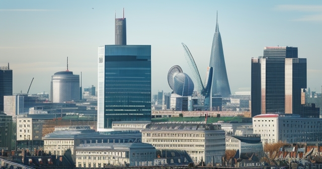 Bank of England building with 2% target