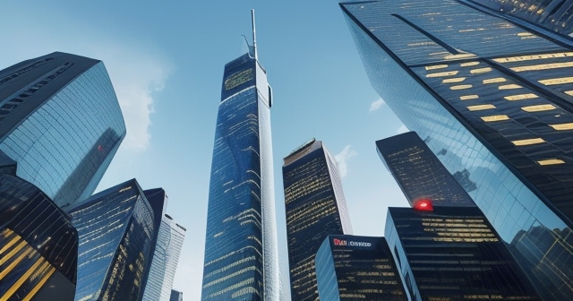 office building liquidation concept