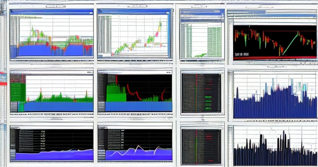 Collage of forex trading tools and strategies