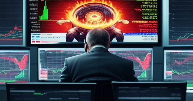Investor analyzing oil price fluctuations