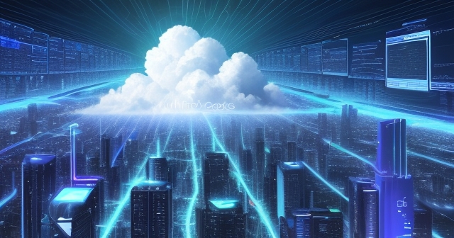 A person using Microsoft Azure AI services