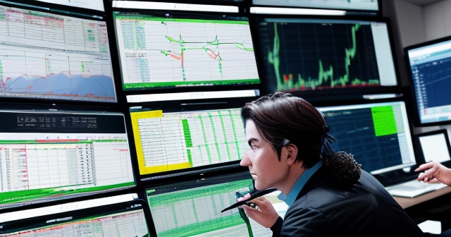 Automated trading platform in action.