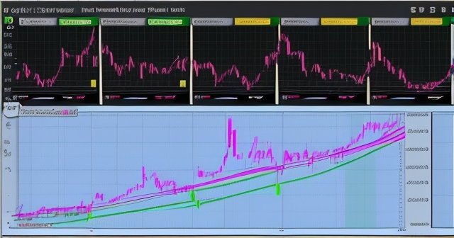 Close-up of technical analysis tools