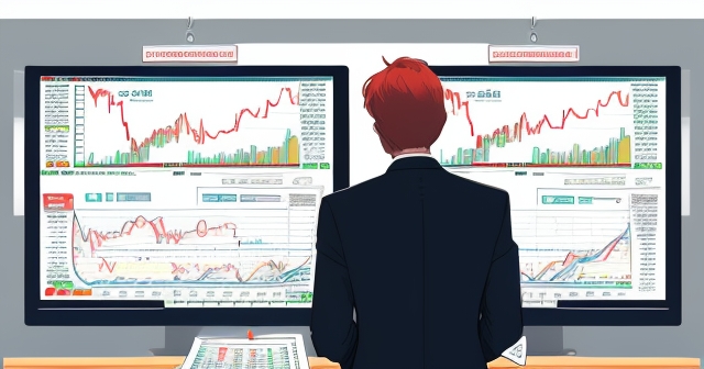 A graphic showing the relationship between bid and ask prices in a vibrant trading environment