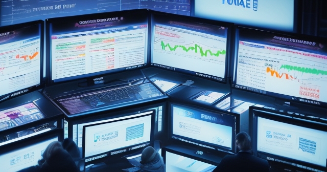 Engaged investors discussing penny stocks
