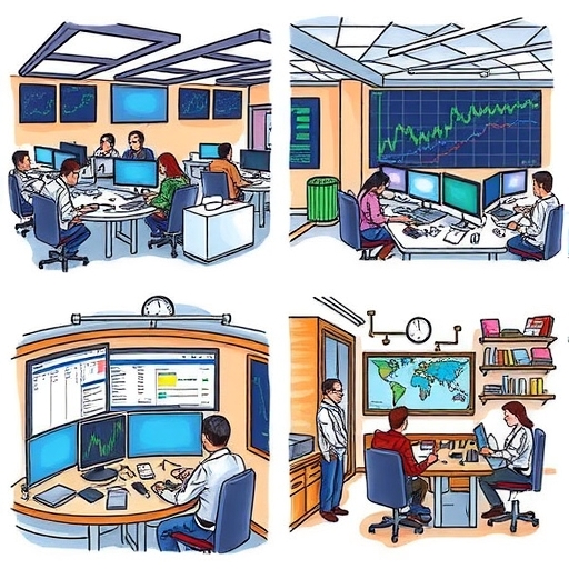 High-tech trading platform showcasing liquidity dynamics in the FX market.