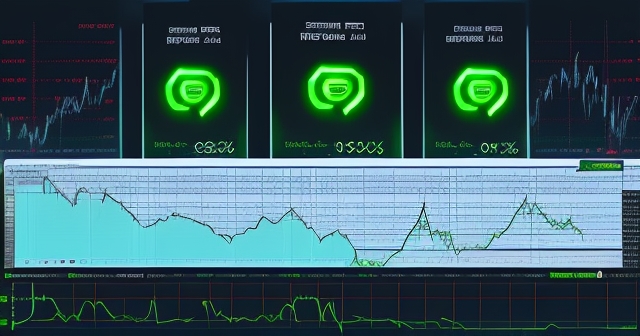 Excited trader celebrating a breakout