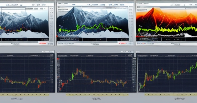 A dynamic Forex trading scene with CAD and CHF symbols.