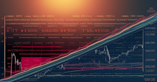 Volatility waves illustrating market fluctuations