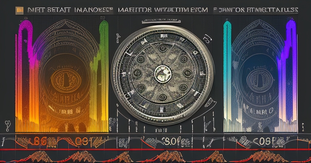 Tapestry representing economic cycles and market trends