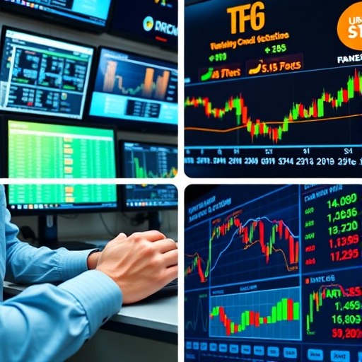 A close-up of hands placing stock orders on a digital platform