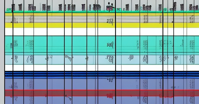 Colorful candlestick chart with upward trend