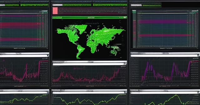Chart showcasing AUD/USD price movements