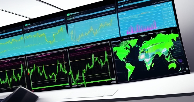 vibrant forex charts