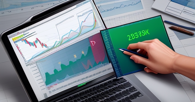 Traders analyzing market data