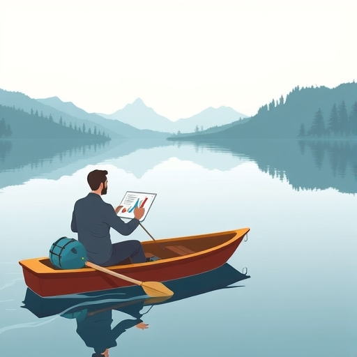 Navigating through financial calm waters with confidence.