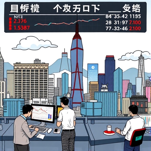 Trading session insights in Hong Kong skyline