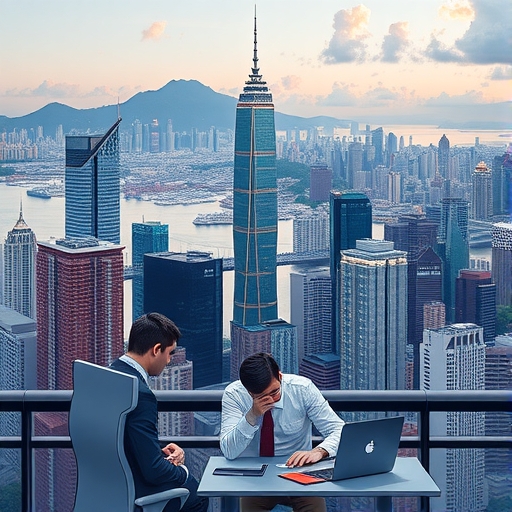 Traders analyzing market trends with charts
