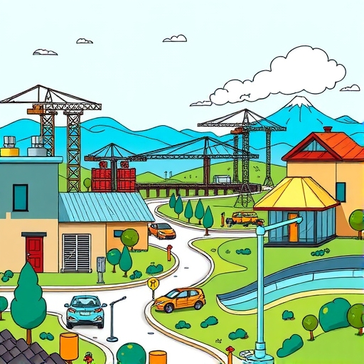 Green energy revolution with Northvolt's gigafactories under construction